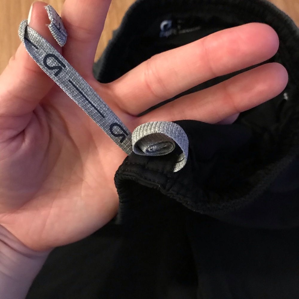 GapFit DriFit Black and Pink Athletic Shorts - Picture 3 of 5